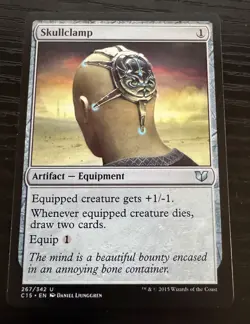 Skullclamp - Commander 2015 Magic the Gathering MTG - Image 1