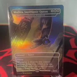 MTG Mothra, Supersonic Queen Ikoria: Lair of Behemoths 371 Foil - Image 1