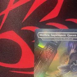 MTG Mothra, Supersonic Queen Ikoria: Lair of Behemoths 371 Foil - Image 2