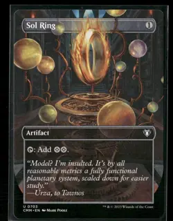 Commander Masters #703 Sol Ring (Borderless) - Image 1