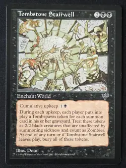 Tombstone Stairwell Mirage MTG Magic the Gathering NM - Image 1