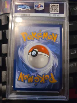 Pokemon 2025 Destined Rivals Team Rockets Nidoking EX Sir 233/182 PSA 9 - Image 2