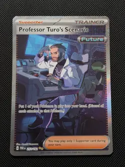 Pokemon Professor Turo's Scenario 257/182 Paradox Rift SIR - MINT/NM - Image 1