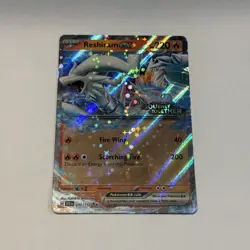 Pokemon TCG Reshiram EX 030/159 Journey Together Stamped Double Rare Holo NM - Image 1