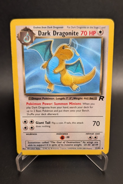 Dark Dragonite - Team Rocket Non-Holo Rare 22/82 - Pokemon TCG (WOTC) - LP/MP - Image 1