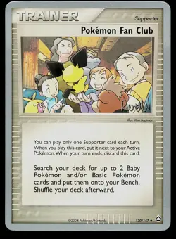 Pokemon Card World Championship Decks Pokemon Fan Club 130/147 Uncommon 2004 - Image 1
