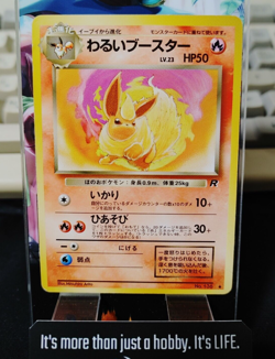 Pokemon Card TCG Dark Flareon No.136 Japanese Release Retro Card - Image 1