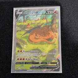 Pokemon Charizard V SWSH260 SWSH: Sword & Shield Promo 2022 Holo 220 HP Card - Image 1