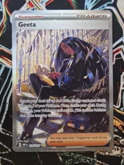 Pokemon TCG SV03: Obsidian Flames - Geeta Full Art SIR - 226/197 - Image 1