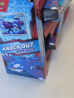Pokemon TCG Knock Out Collection | Kyogre Promo Factory W/ 2 Packs Sealed Cards - Image 3