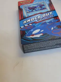 Pokemon TCG Knock Out Collection | Kyogre Promo Factory W/ 2 Packs Sealed Cards - Image 5