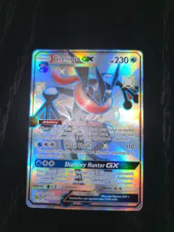 Greninja GX SV56/SV94 Hidden Fates Pokemon card TCG - Image 2