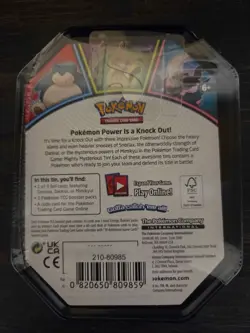 Pokemon TCG - Mighty Mysterious Tin/Knockout Tin [Mimikyu] [Factory-Sealed] - Image 2