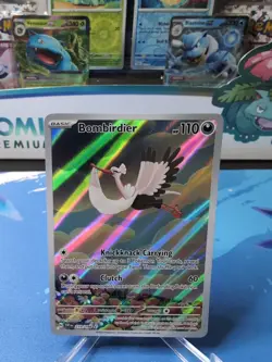 Bombirdier - 219/198 - Scarlet Violet Base Illustration Rare Pokemon TCG NM - Image 1