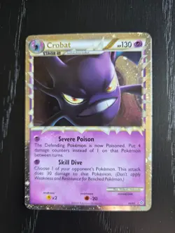 Crobat 84/95 HS Unleashed Pokemon card TCG - Image 1