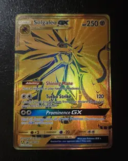 SOLGALEO GX - SM104a - Black Star Promo Holo Sun & Moon Pokemon TCG Ultra Rare - Image 1