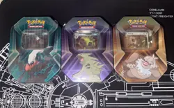 Pokemon Triple Whammy Tin - Darkrai (SEALED) Tyranitar Slaking ETB - Image 4