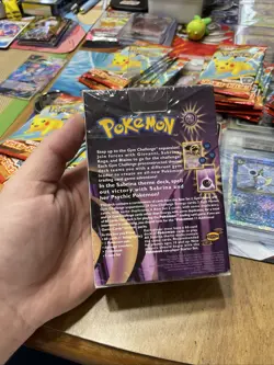 1999 Pokemon Card Sabrina Themed Deck (Gym Challenge) Sealed With Hang Tag - Image 3
