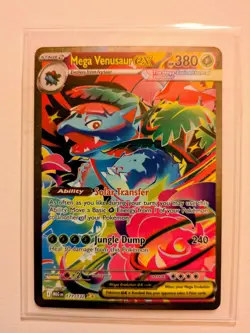 Mega Venusaur ex 177/132 SIR ME01: Mega Evolution Pokemon tcg NM double rare - Image 2