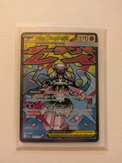Mega Diancie Ex 267/217 Pokemon tcg Mega Attack FullArt Rare Ascended Heroes NM - Image 2