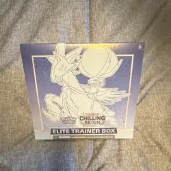 Pokemon Sword & Shield Chilling Reign Elite Trainer Box Calyrex 2021 English - Image 1
