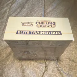 Pokemon Sword & Shield Chilling Reign Elite Trainer Box Calyrex 2021 English - Image 4