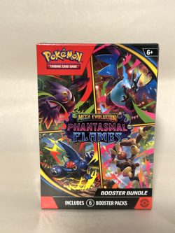 Pokemon Mega Evolution Phantasmal Flames Booster Bundle Sealed - Image 1