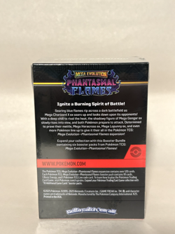 Pokemon Mega Evolution Phantasmal Flames Booster Bundle Sealed - Image 3