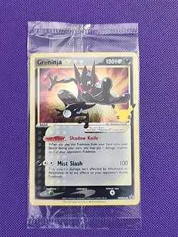 SEALED Greninja Gold Star SWSH144 Pokemon Celebrations - Image 1