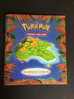 Complete Southern Islands Collection, w/ Binder and Postcards, Vintage Pokemon - Image 1