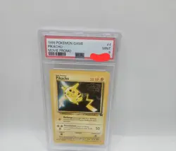 1999 Pokemon PiKACHU 1st Kids WB Movie Promo PSA 9 Mint #4 - Image 1
