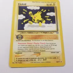 Elekid 22/111 Neo Genesis Regular Pokemon Tcg Card - Image 1