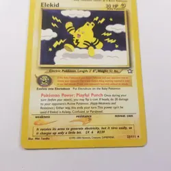 Elekid 22/111 Neo Genesis Regular Pokemon Tcg Card - Image 3
