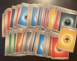 Pokemon TCG Scarlet & Violet Energy Cards Bulk Lot 100 Basic Energy Cards - NM/M - Image 1