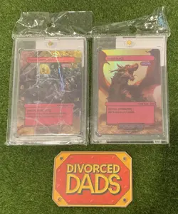 Divorced Dads Cards Failed Investment #881/999 and Inheritance #146/999 - Image 1