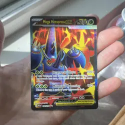 Pokemon TCG Mega Heracross EX 108/094 Ultra Rare Full Art - Near Mint- English - Image 2