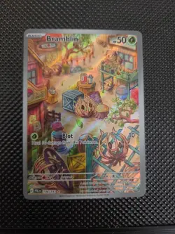 Bramblin 198/193 Pokemon Paldea Evolved Holo Illustration Rare - Image 1