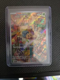 Bramblin 198/193 Pokemon Paldea Evolved Holo Illustration Rare - Image 3