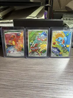 Pokemon TCG First Partner Illustration Collection Series 1 Kanto GEN 1 Set - Image 1