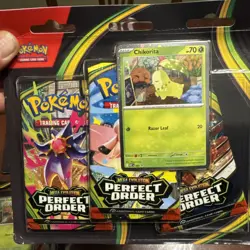 Pokemon TCG ME03 Perfect Order 3 Pack Blister Lot of 5! New! Ready to ship! - Image 4