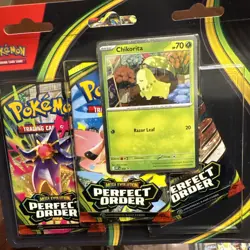 Pokemon TCG ME03 Perfect Order 3 Pack Blister Lot of 5! New! Ready to ship! - Image 5