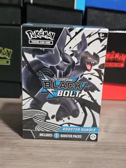 Pokemon TCG Scarlet Violet Black Bolt Booster Bundle New & Sealed - Image 1