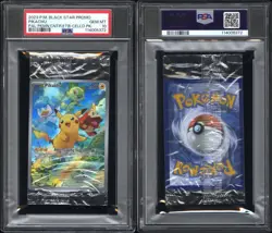 2023 P.M SVP BLACK STAR PROMO PIKACHU 027 HOLO PSA 10 POKEMON CENTER - Image 3