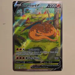 Pokemon Charizard V Promo Full Art Holo SWSH260 Sword & Shield 220 HP - Image 1