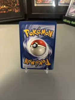 Pokemon Base Set Water Energy 102/102 – Rare Miscut Factory Error 🔥🔥 - Image 2