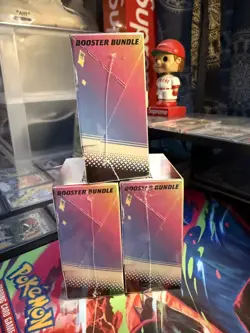 Pokemon TCG Prismatic Evolutions Factory Sealed Booster Bundle Lot 3x - Image 2