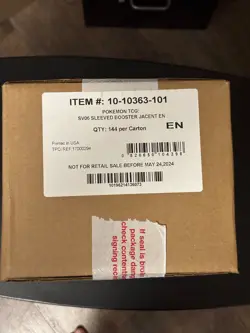 Pokemon TCG Twilight Masquerade Sleeved Booster Pack SEALED CASE (D) (144 count) - Image 2