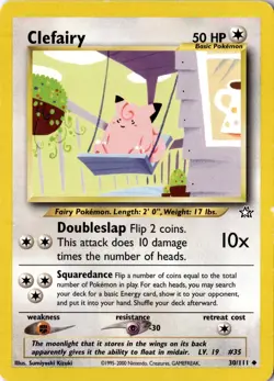 Clefairy 030/111 - Neo Genesis - Pokemon - MP - Image 1