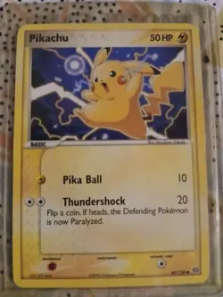 Pikachu 60/106 Common Pokemon TCG EX-Emerald Excellent Condition - Image 1