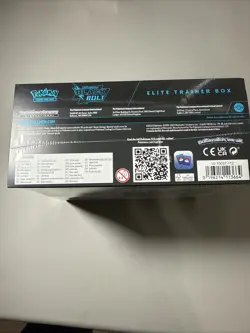 Pokemon Scarlet And Violet Black Bolt ETB Read Description! Small Plastic Tear - Image 1